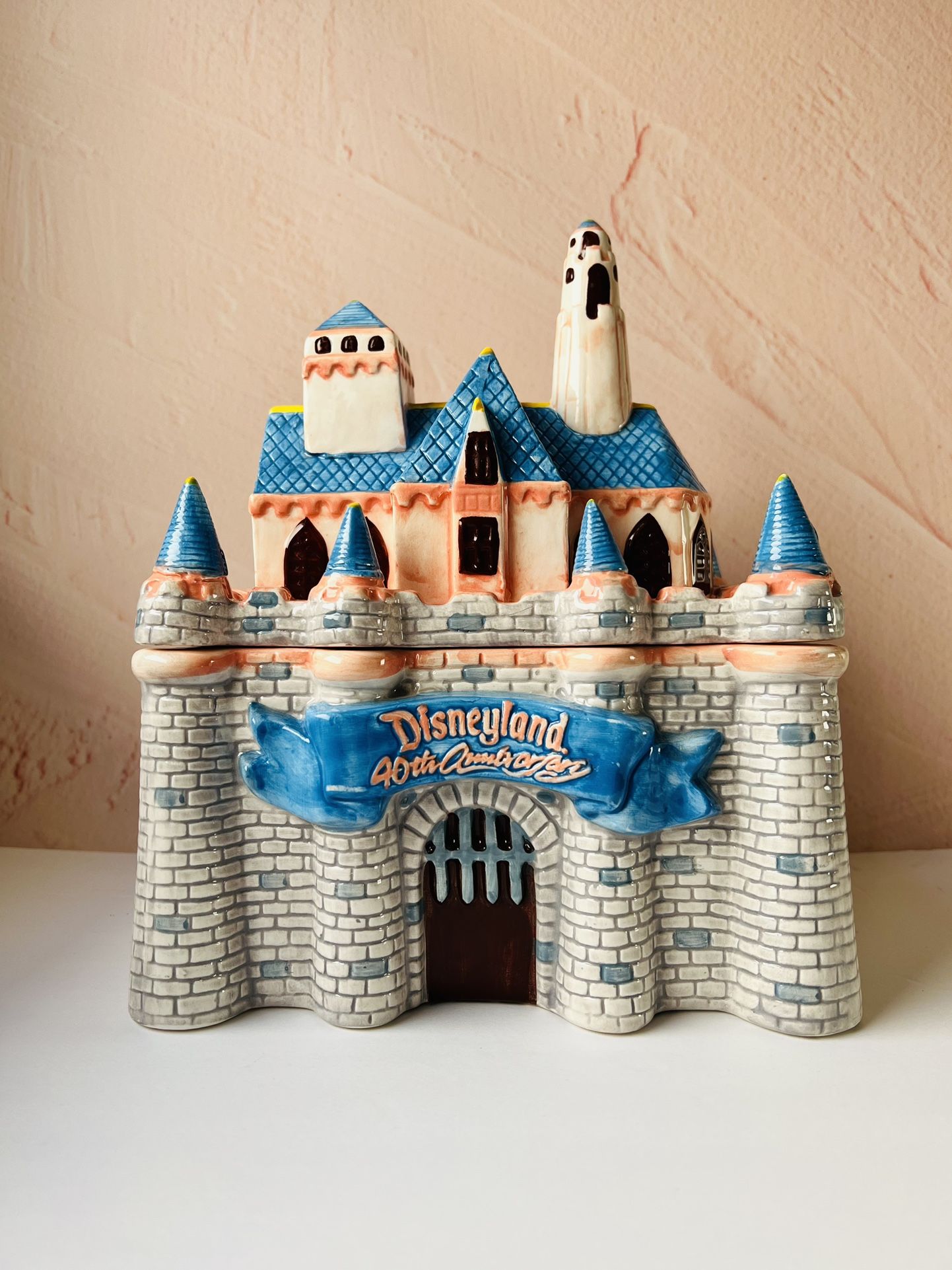 Disney Castle Anniversary Cookie Jar