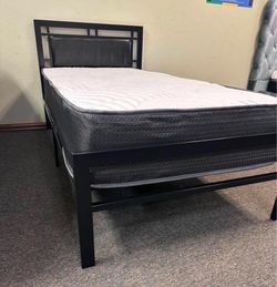 New Twin size bed with mattress $199