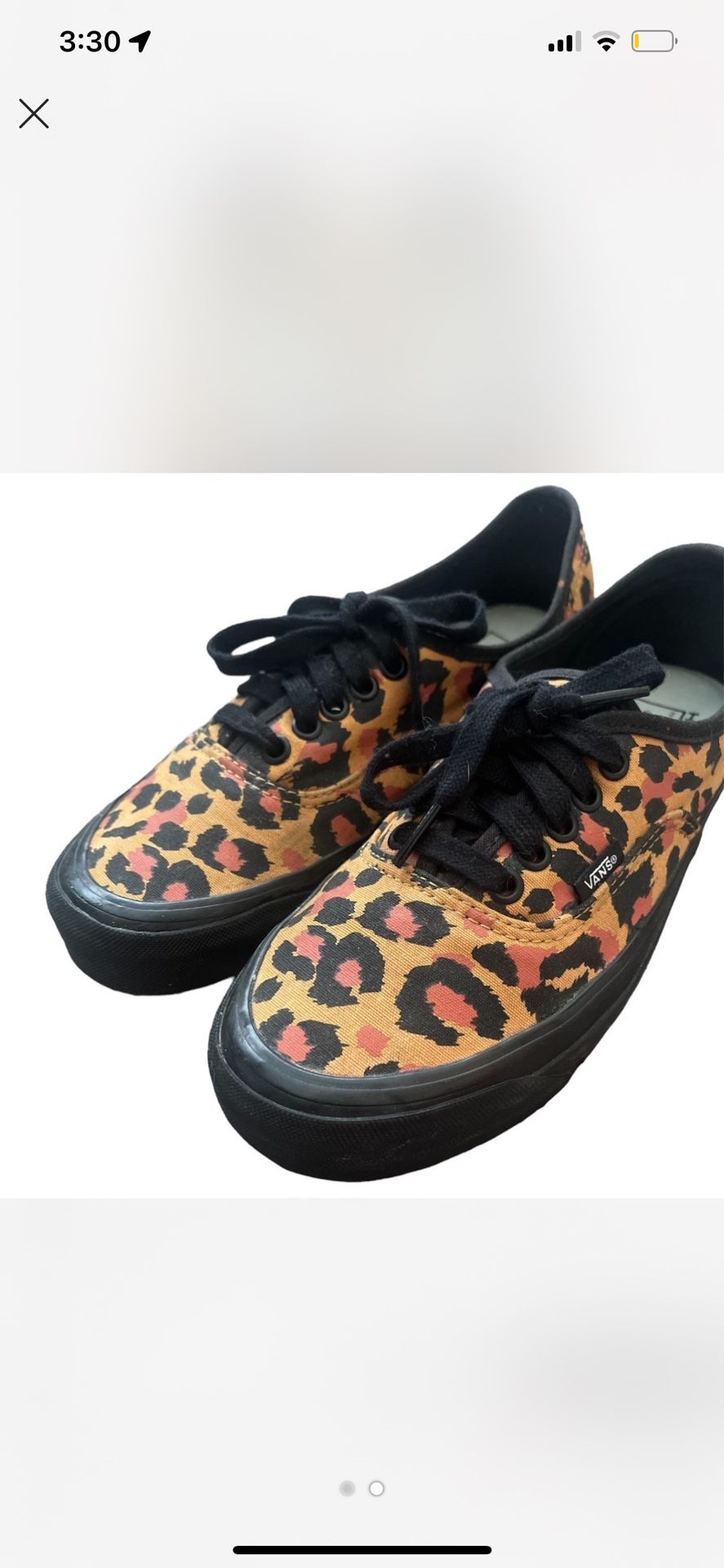 leopard vans