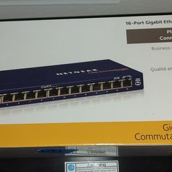 NETGEAR 16-Port Gigabit Ethernet Unmanaged Switch NIB