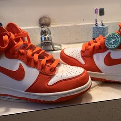 Nike Dunk High Syracuse Size 7 Y