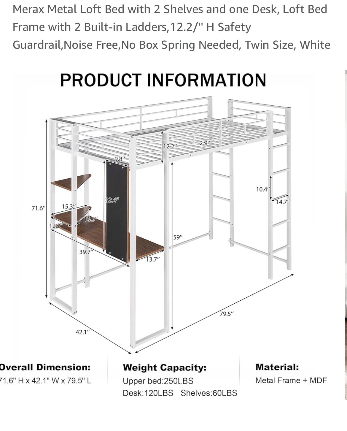 Bunk Bed With Desk Underneath 