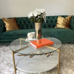 Round Glass Coffee Table