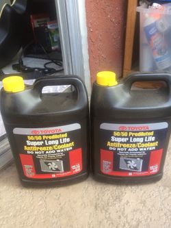 Toyota coolant