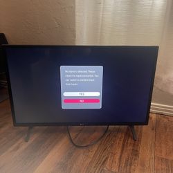 32 Inch Small LG TV. Needs A HDMI. 