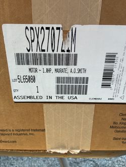1 hp pool motor