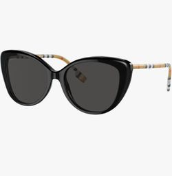 BURBERRY Sunglasses BE 4(contact info removed)87 Black Dark Grey