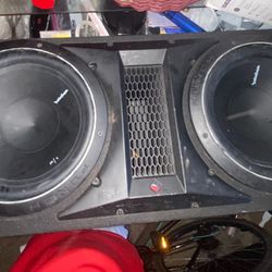 Rockford Fosgate P1 Punch 12 inch subwoofers