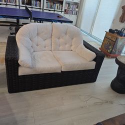 Wicker Couch