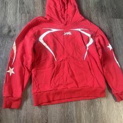 Mens Small - Red Hellstar Hoodie