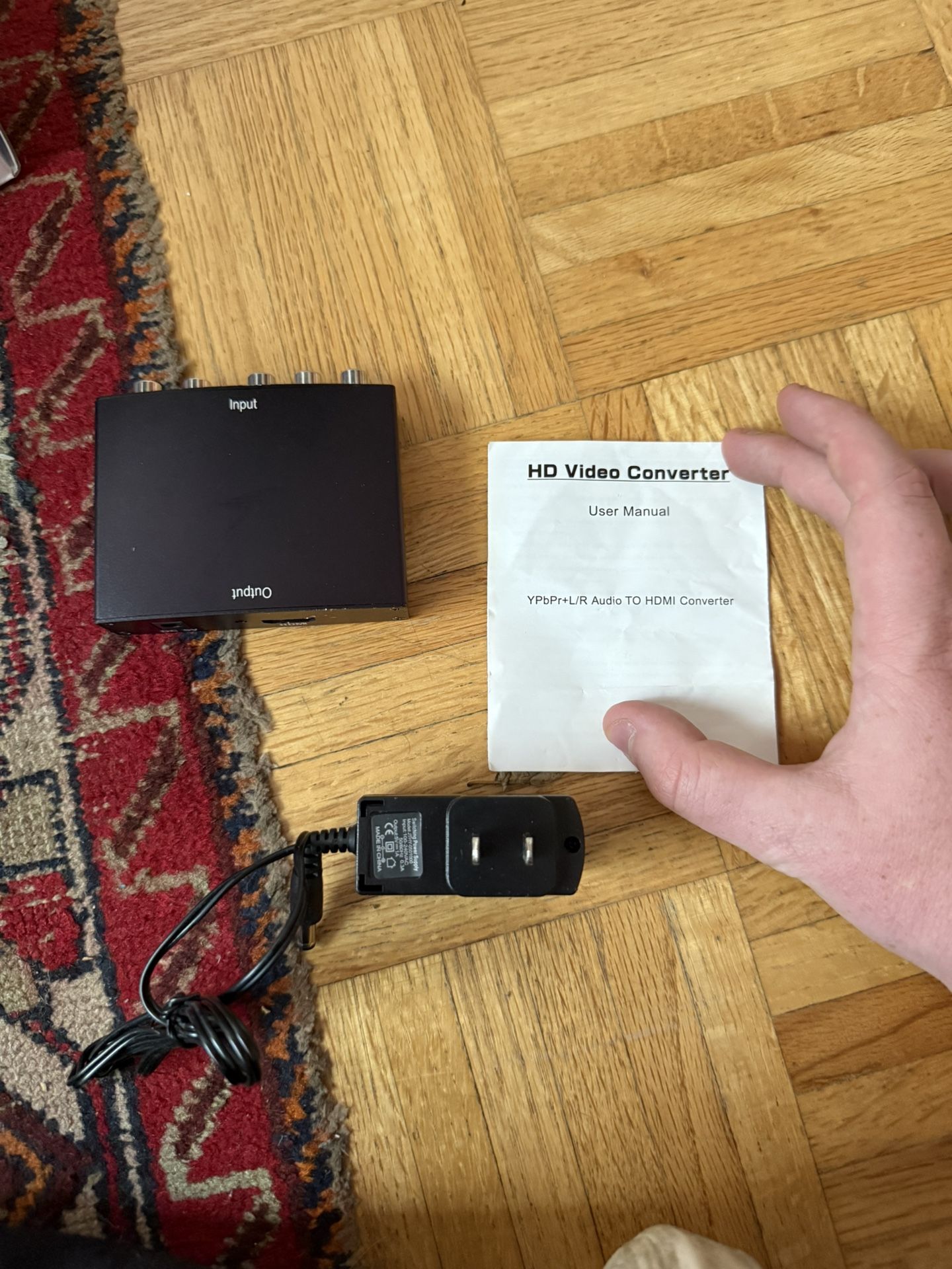HD Video Converter YPbPr+L/R To HDMI