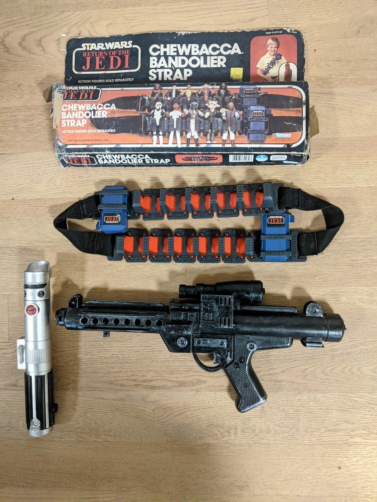 Star Wars Lot Cosplay Custom Blaster Lightsaber Bandolier Strap