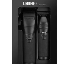 BABYLISSPRO® LIMITEDFX MATTE BLACK CLIPPER AND TRIMMER 