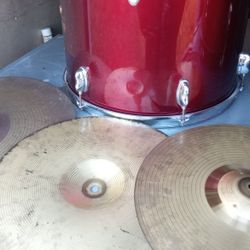 Enforcer Drum Set  Metallic Red 