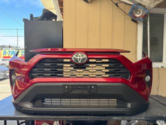 2019 2020 2021 2022 2023 2024 TOYOTA RAV4 FRONT BUMPER COVER OEM USED #8015