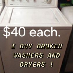 Washers Dryers