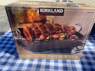 Roasting pan and rack