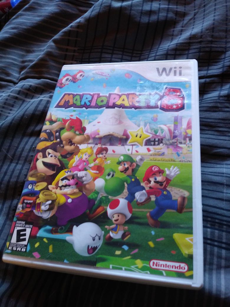 CASE ONLY NO GAME Mario Party 8 Nintendo Wii NO GAME