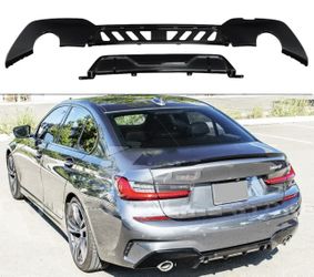 BMW 330 i 2020-2022 Carbon Fiber Look Diffuser