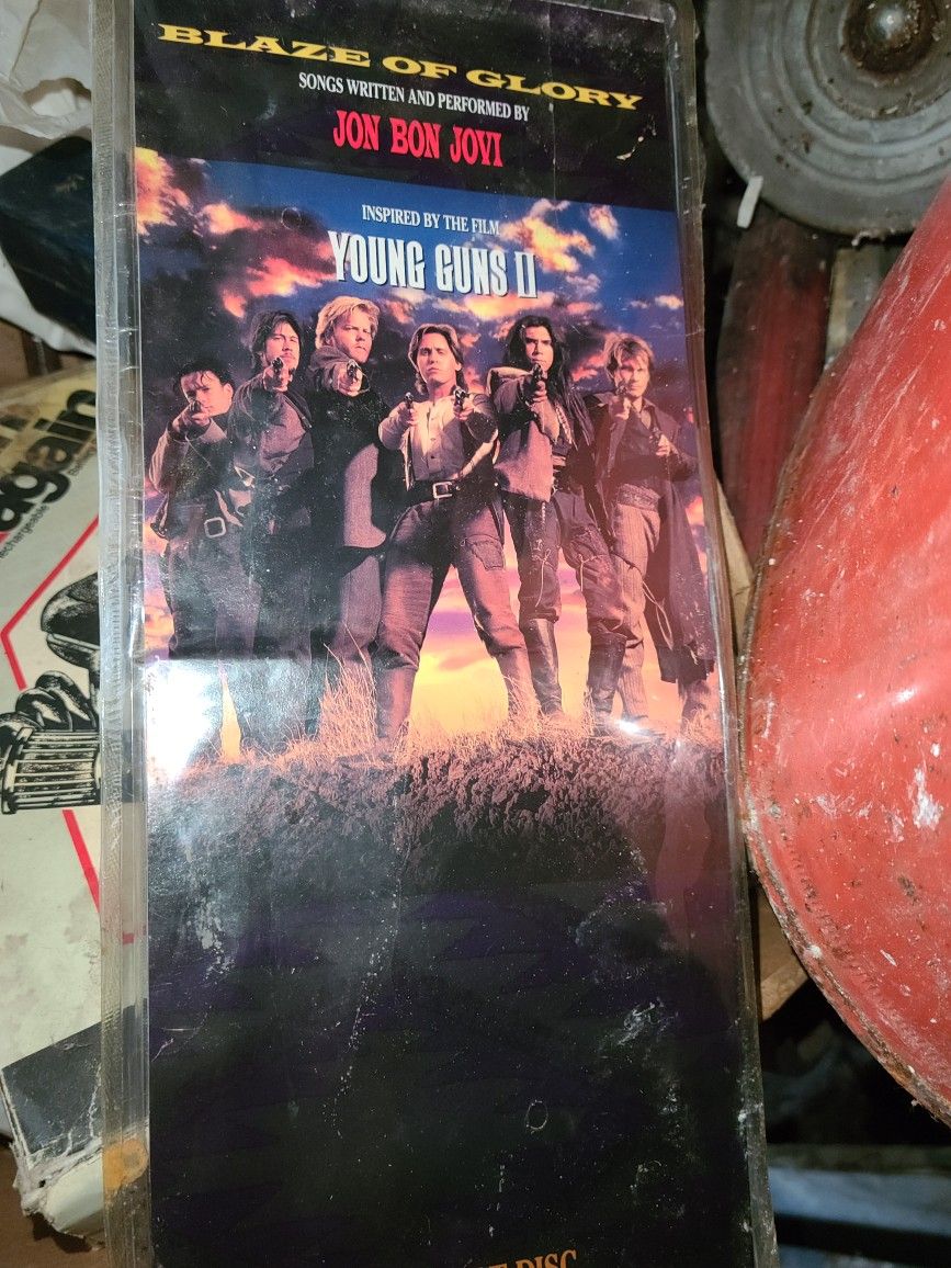 New CD 1999 Jon Bon Jovi - Blaze of Glory - Young Guns II - long box edition. East, west, north
