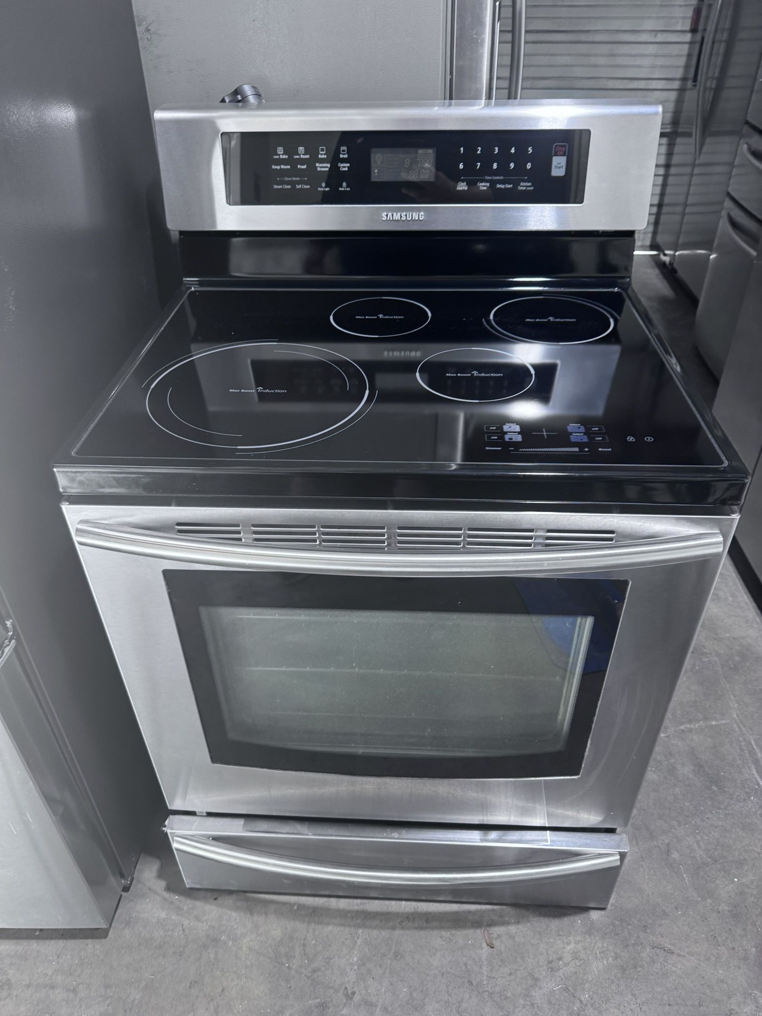 Samsung Induction Stove Stainless Steel Electric