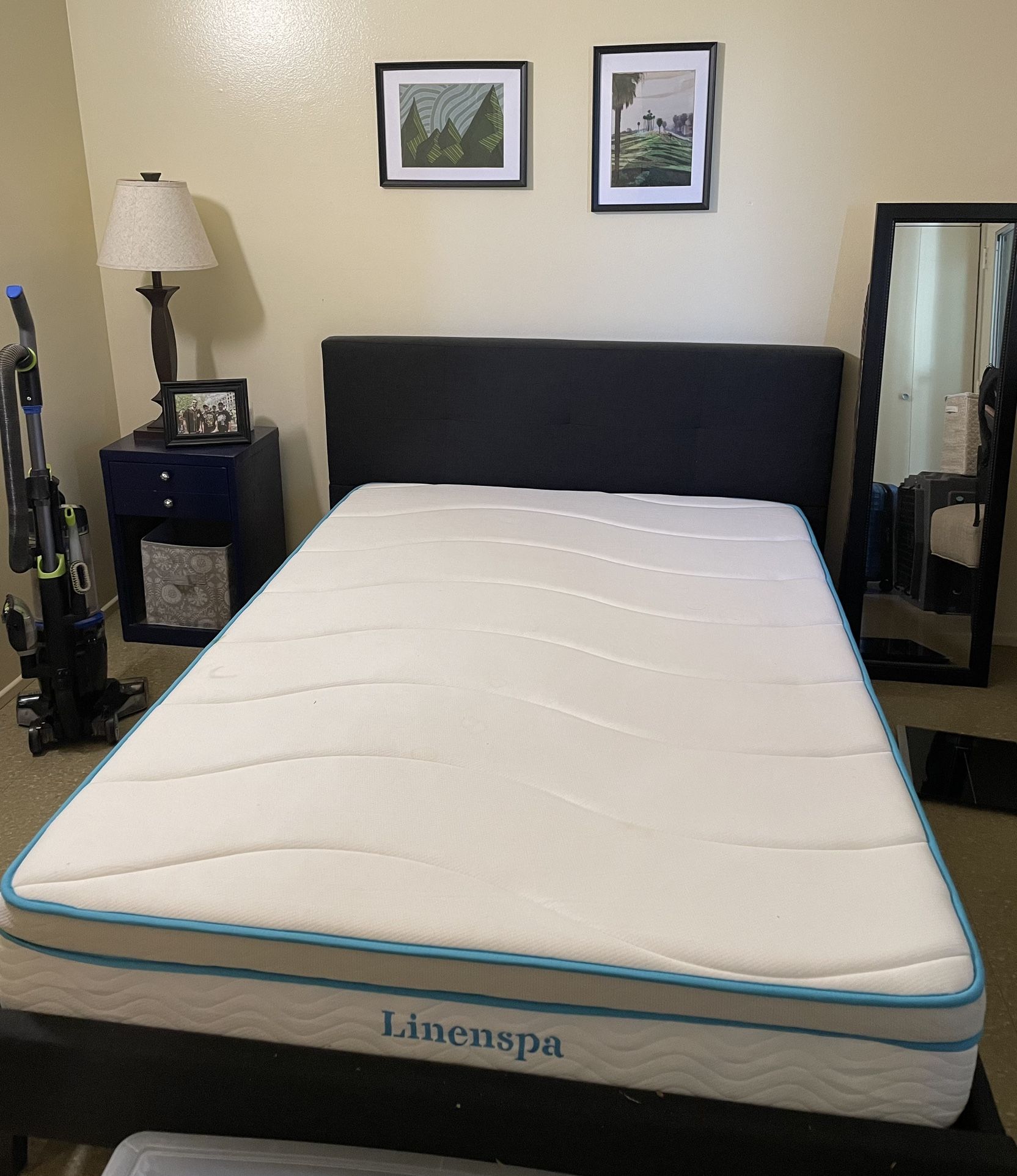 Full Bed frame And Mattress