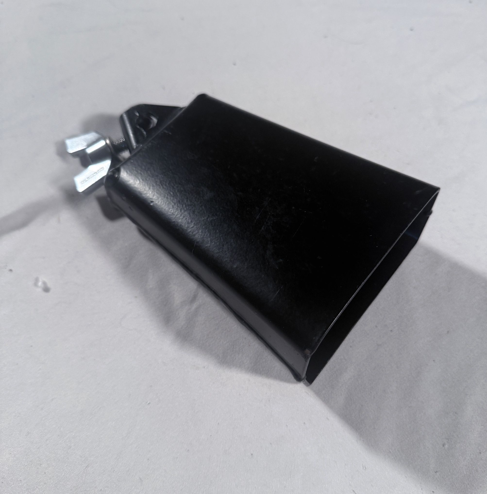 Black Drum Cowbell with Mount – Great Condition