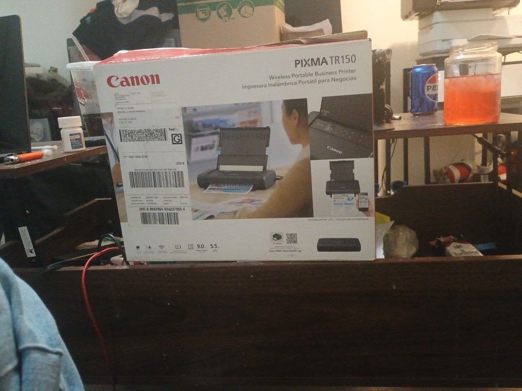 CANON WIRELESS MOBILE PRINTER WITH BATTERY