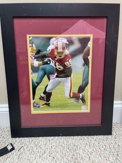Framed Redskins Orakpo Picture