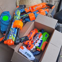 8 nerf guns