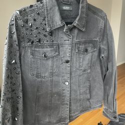 Sequined Denim Jacket