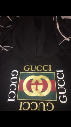 New Black Gucci Hoodie