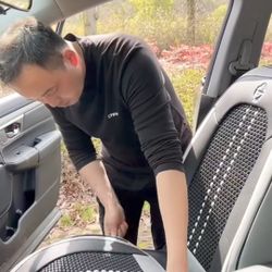 Gray Seat Covers Set