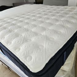 Mattress And Box Spring Queen Size 