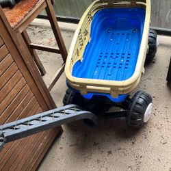 Kids Blue Wagon