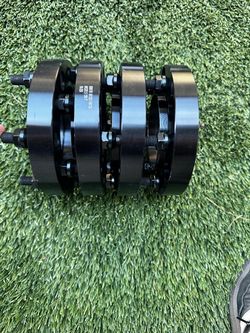 Black Wheel Spacers Set of 4