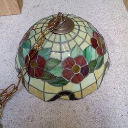 Vintage Tiffany hanging lamp