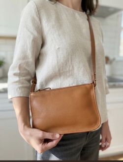 Madewell crossbody leather bag