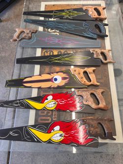 Vintage hand saws
