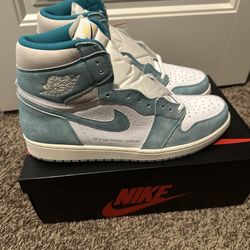 Brand New Jordan 1 Retro OG High Turbo Green size 14