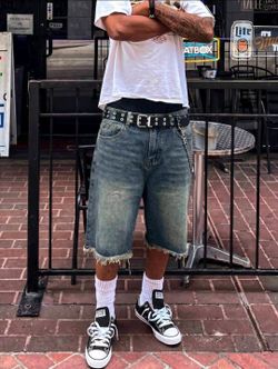 Streetwear jorts* brand new