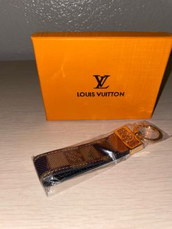 LV Checkered keychain