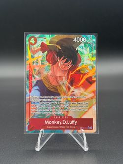 š„ Monkey D. Luffy OP12-015 SR Super Rare One Piece Card Game