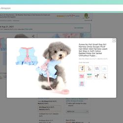 Dog Harness Xsmall
