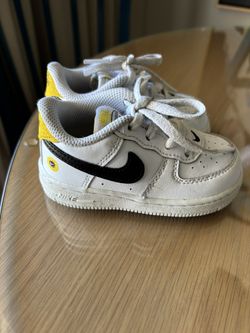 Nike Force 1 Have a Nike Day White Size 6c Toddler 