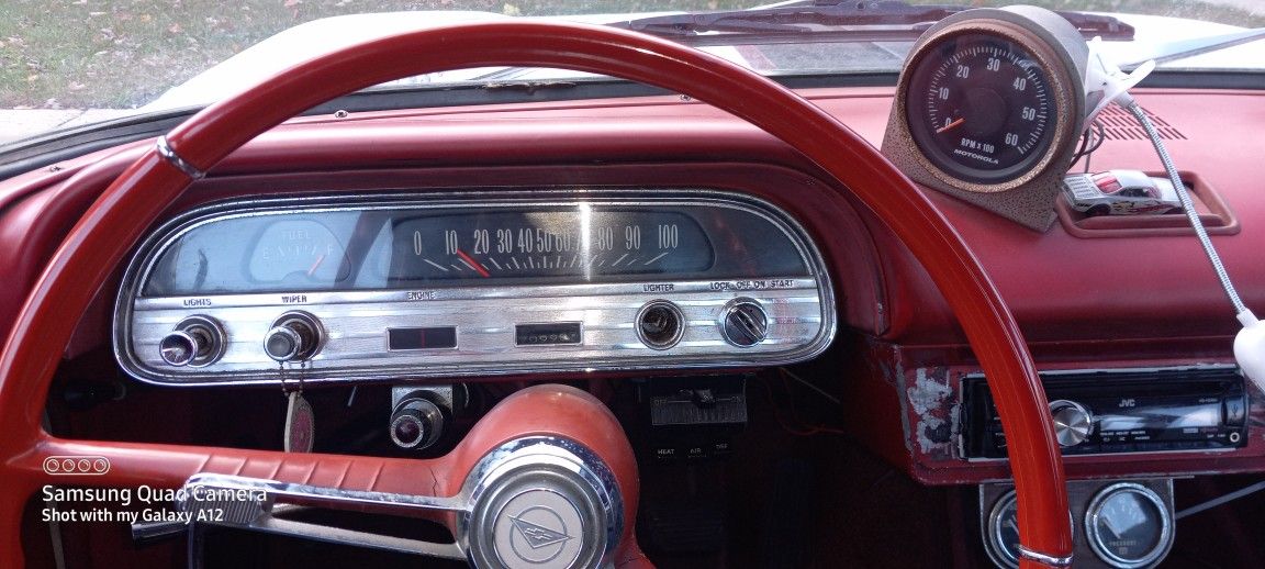 1963 Chevy Corvair 2dr Coupe.70,000 Miles