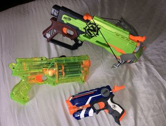 Nerf Guns - Set of 3