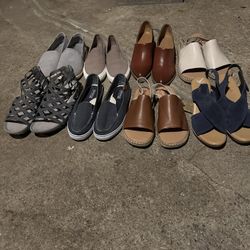 Women’s Shoes Size 9 /9w  Most Brand New And Some Barely Worn . Take Them All For $65