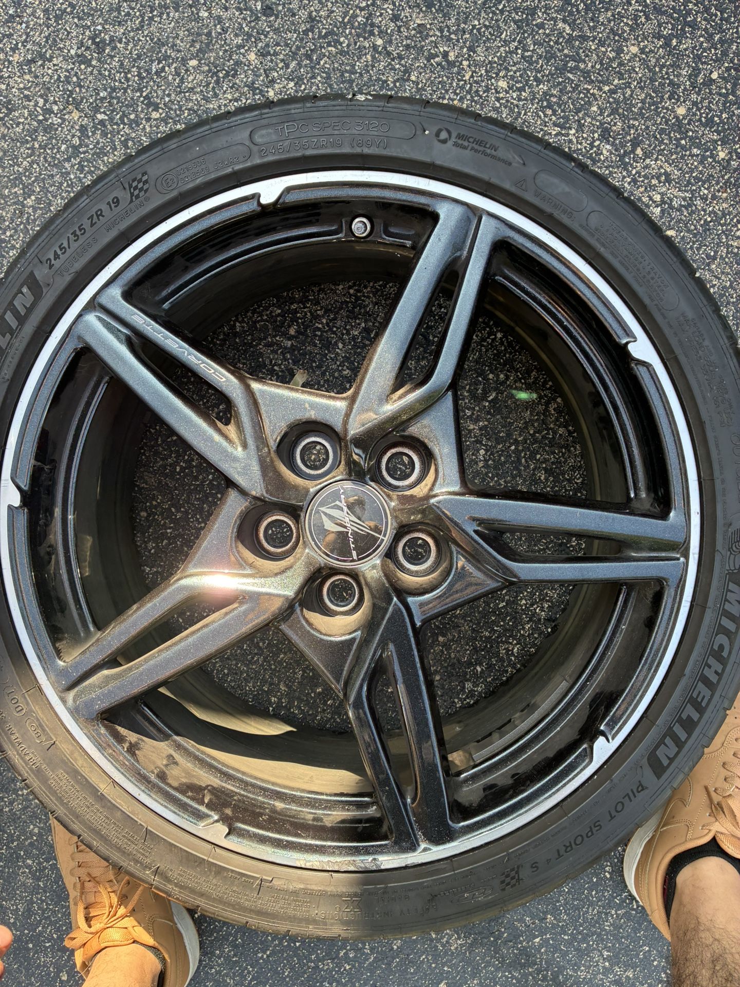 Michelin Pilot Sport C8 Corvette Tires And Wheels