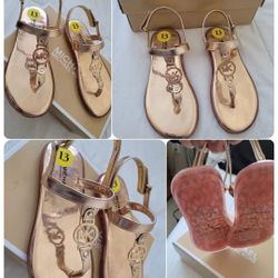 Girls New MICHAEL KORS sandals Size 13